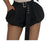 Black Bubble Shorts
