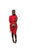 Rihanna Red Dress