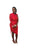 Rihanna Red Dress