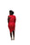 Rihanna Red Dress